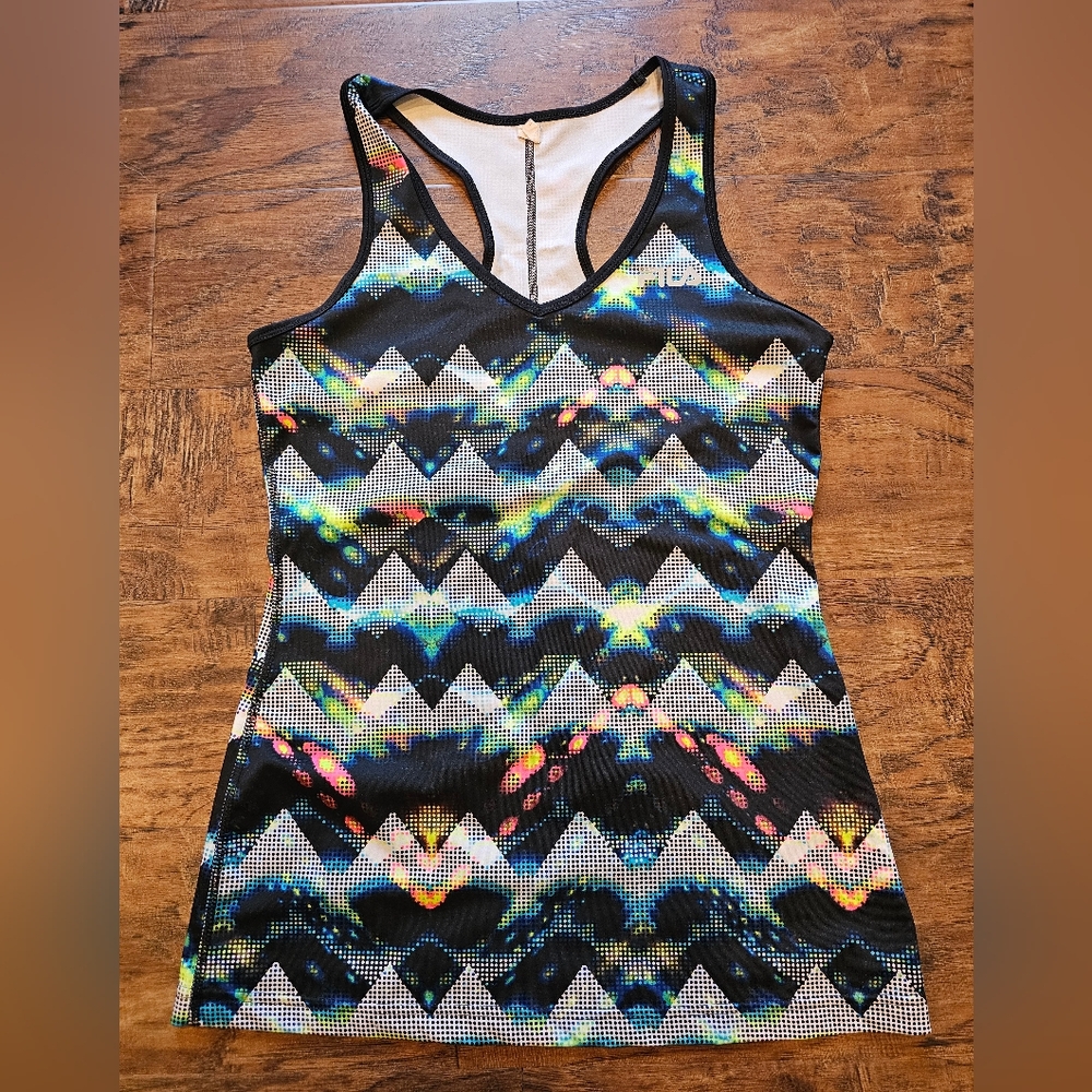 Multicolor Geometric | Women's Medium Tank Top